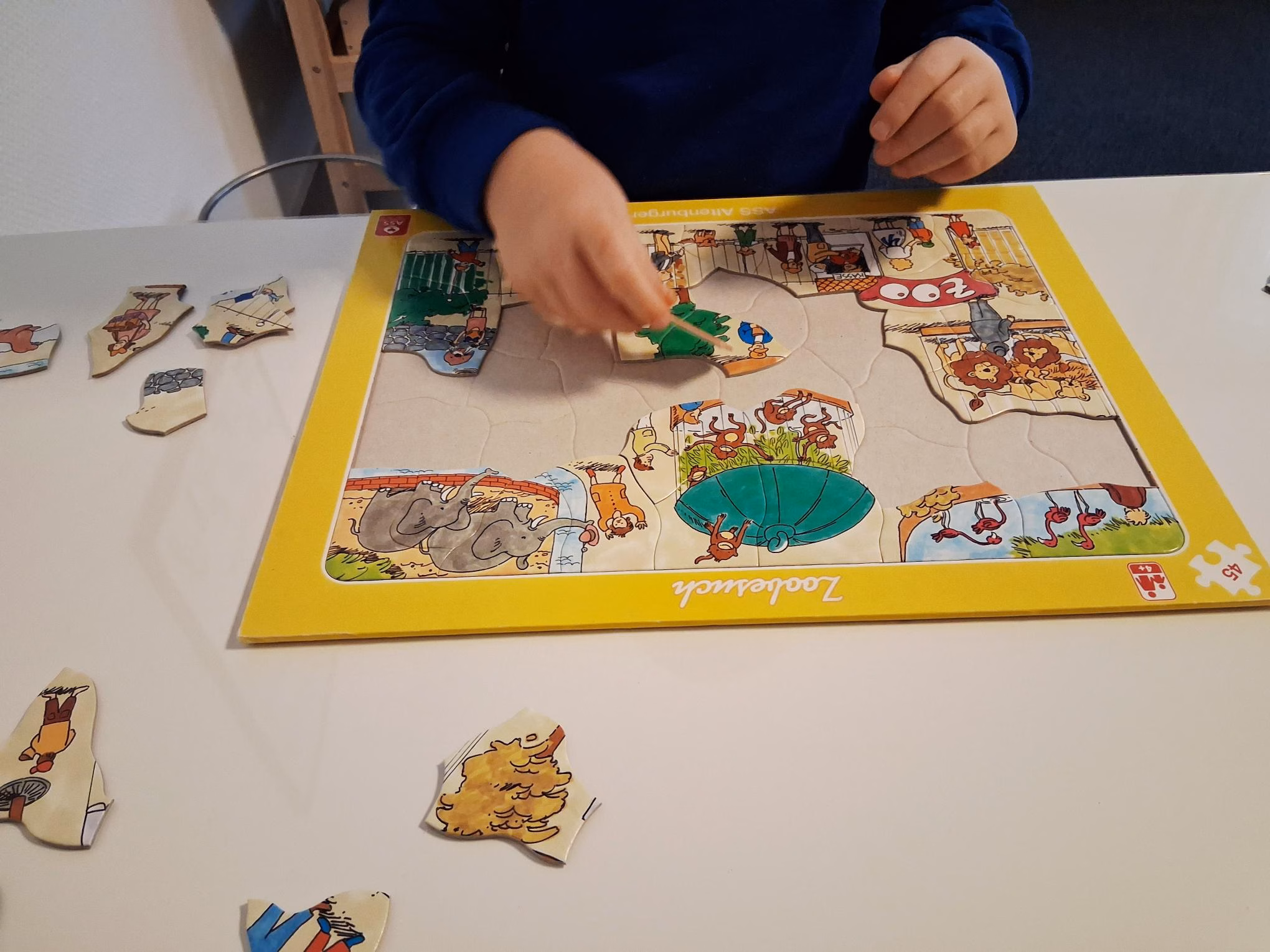 Puzzle in der Ergotherapie